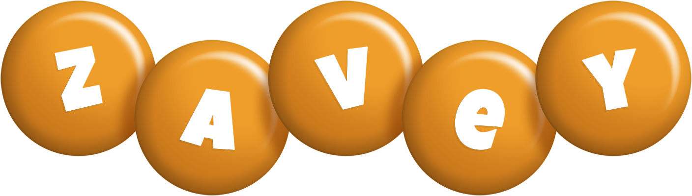 Zavey candy-orange logo