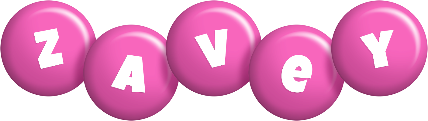 Zavey candy-pink logo