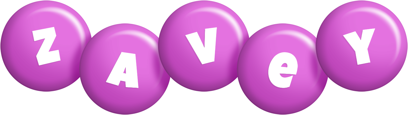 Zavey candy-purple logo