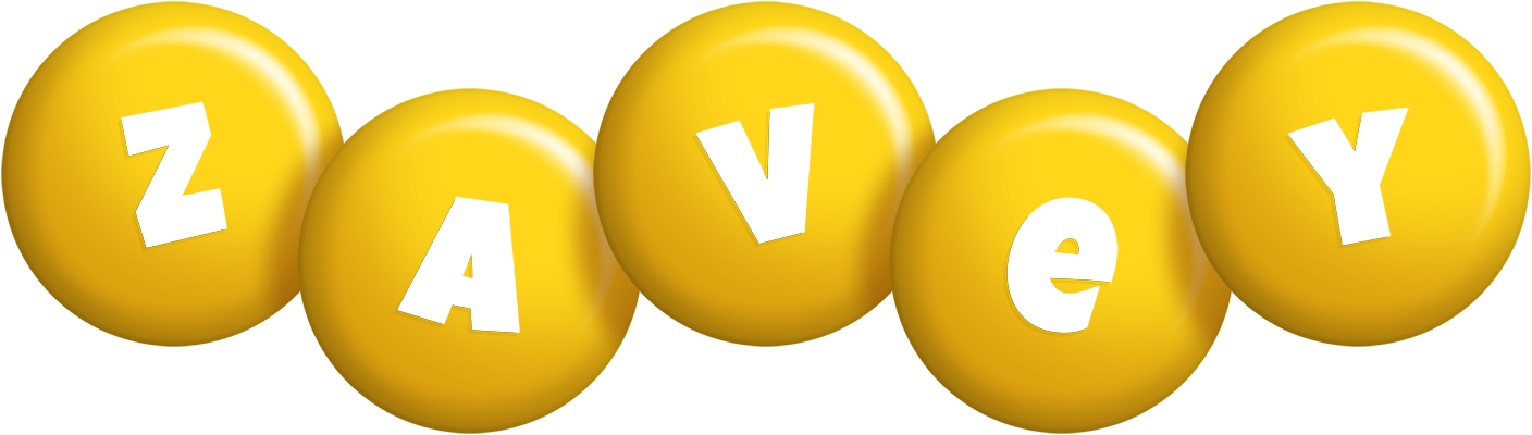 Zavey candy-yellow logo