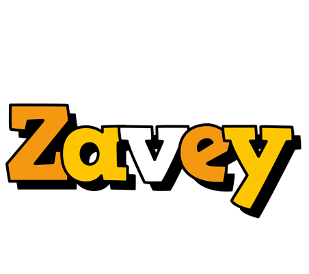 Zavey cartoon logo
