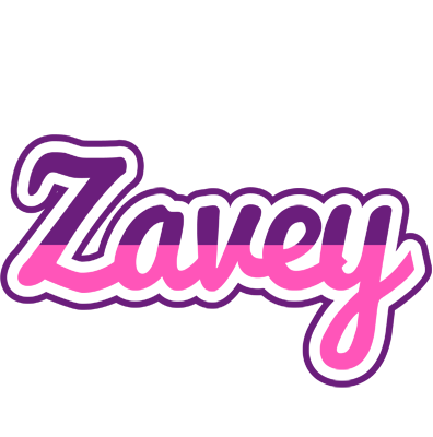 Zavey cheerful logo