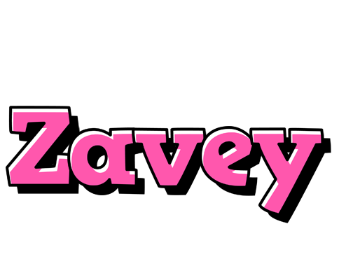 Zavey girlish logo