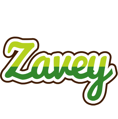 Zavey golfing logo