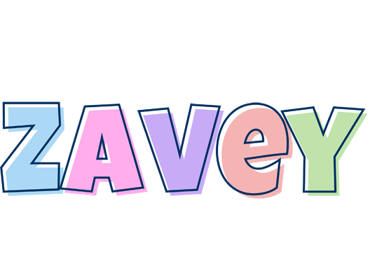 Zavey pastel logo