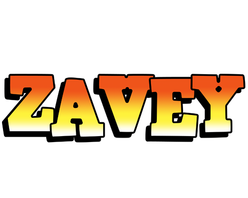 Zavey sunset logo