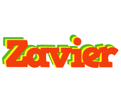 Zavier bbq logo
