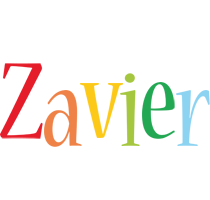 Zavier birthday logo