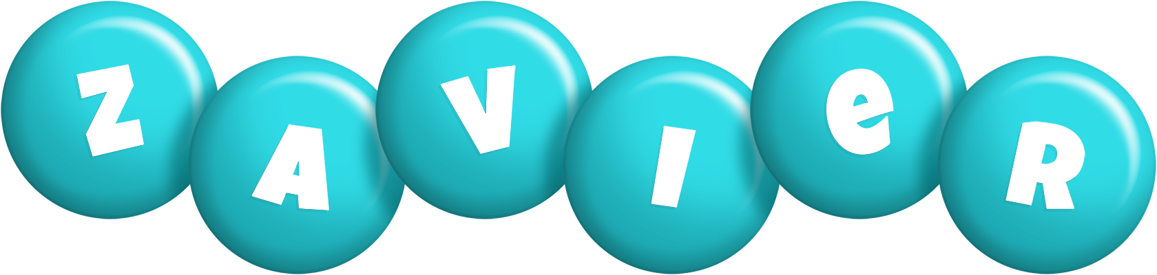Zavier candy-azur logo