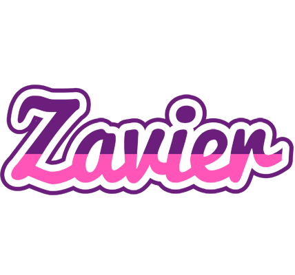 Zavier cheerful logo