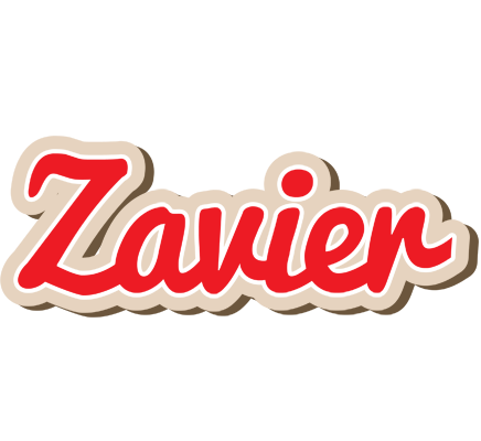 Zavier chocolate logo