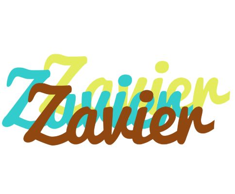 Zavier cupcake logo