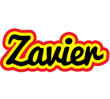 Zavier flaming logo