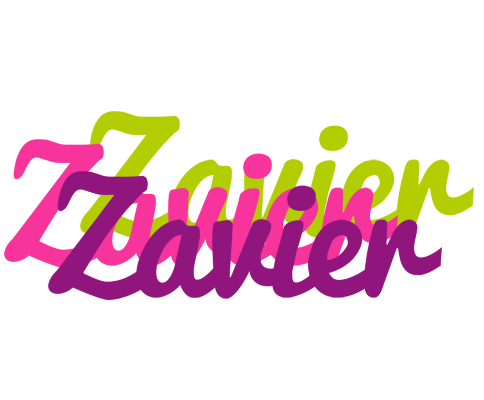 Zavier flowers logo