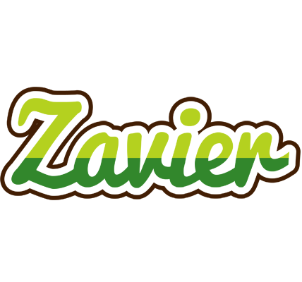 Zavier golfing logo