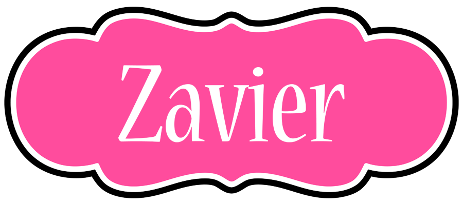 Zavier invitation logo