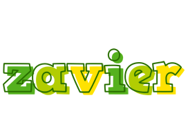 Zavier juice logo