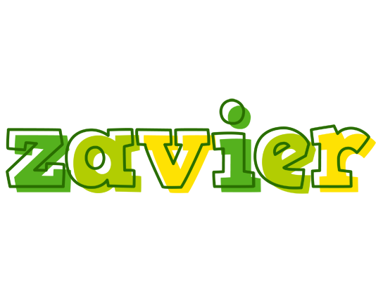 Zavier juice logo