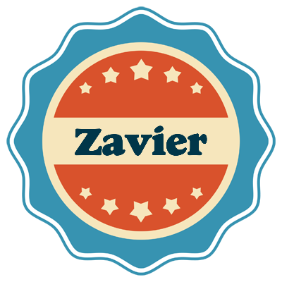 Zavier labels logo