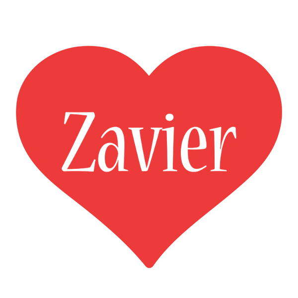 Zavier love logo