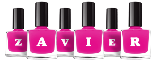 Zavier nails logo