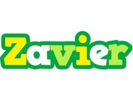 Zavier soccer logo