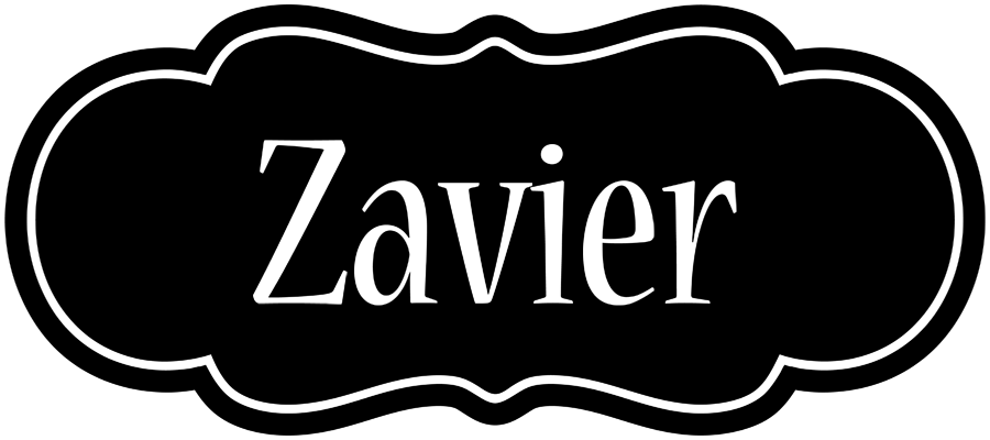 Zavier welcome logo