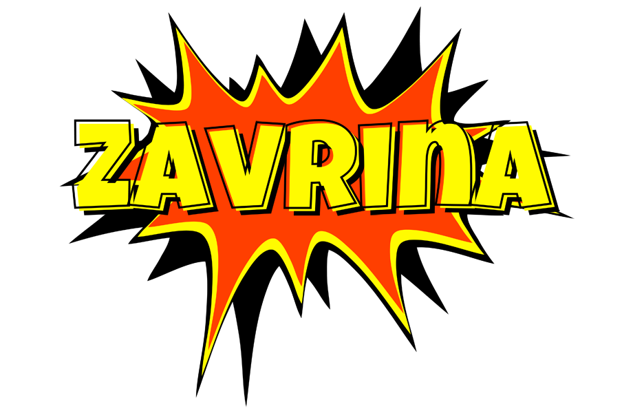 Zavrina bazinga logo