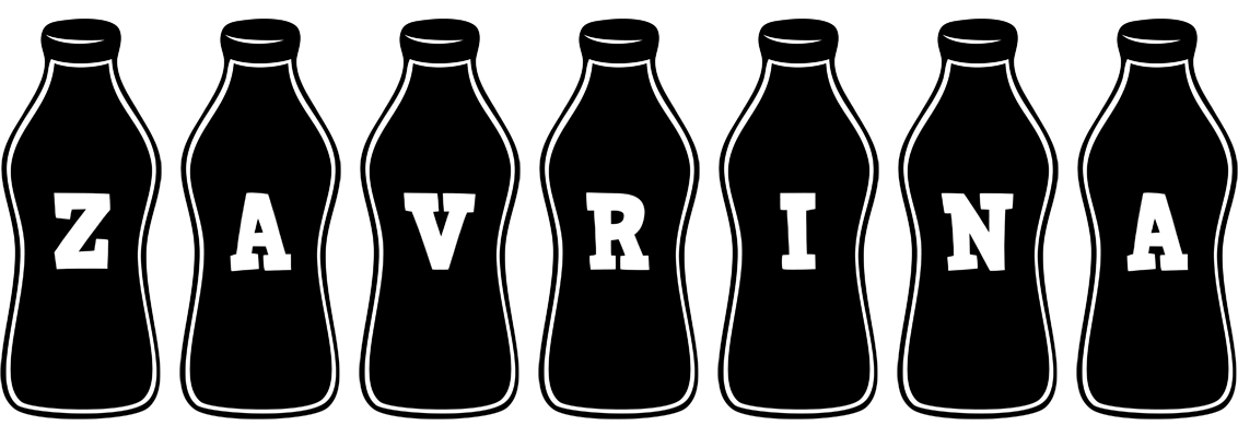 Zavrina bottle logo