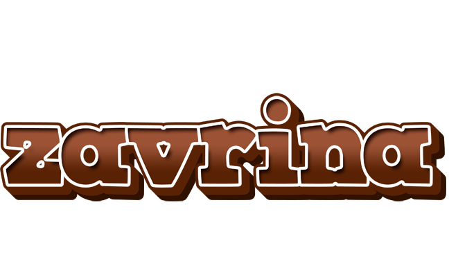 Zavrina brownie logo