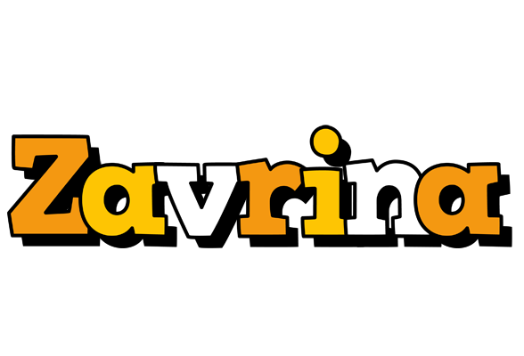 Zavrina cartoon logo