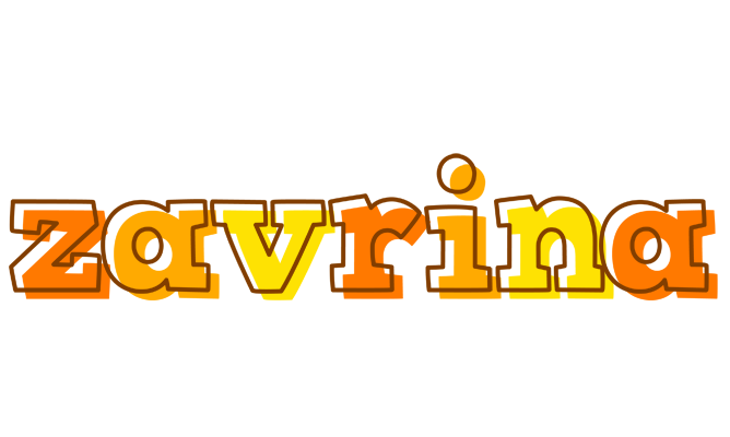 Zavrina desert logo