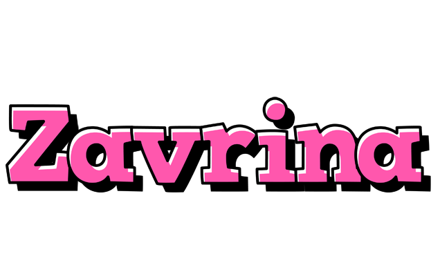 Zavrina girlish logo