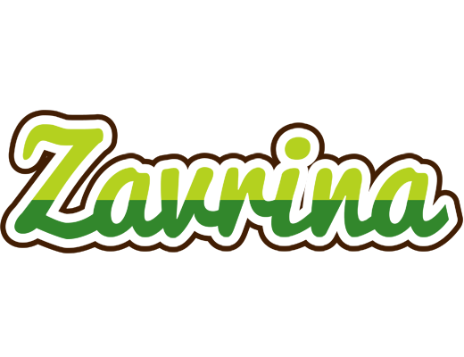 Zavrina golfing logo