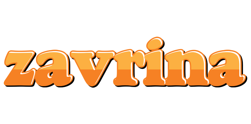 Zavrina orange logo
