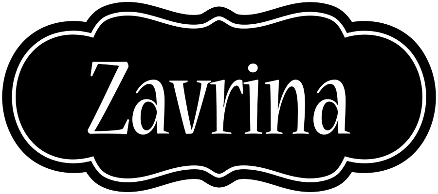 Zavrina welcome logo