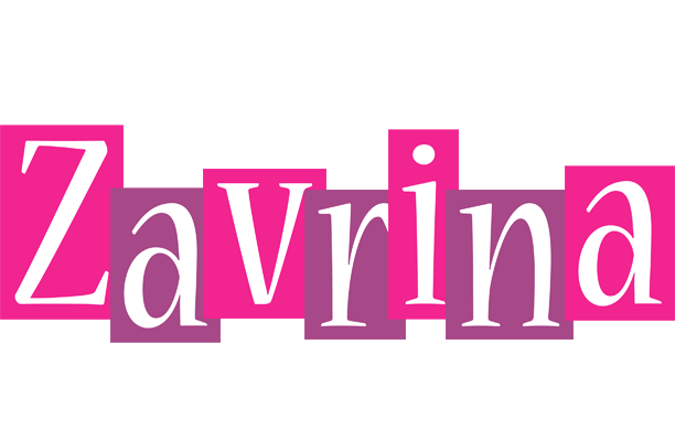 Zavrina whine logo