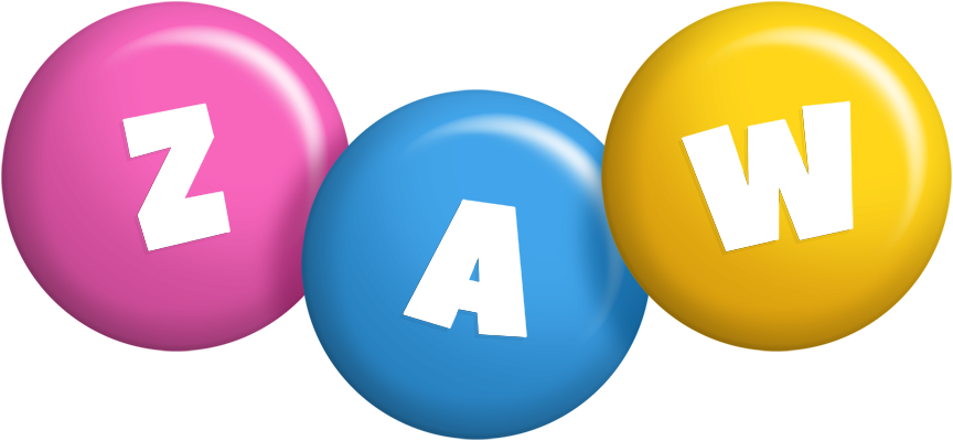 Zaw candy logo