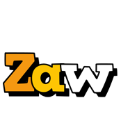 Zaw cartoon logo