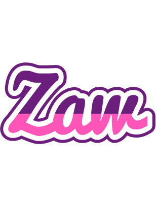 Zaw cheerful logo