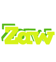 Zaw citrus logo