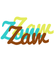 Zaw cupcake logo