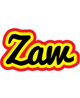 Zaw flaming logo