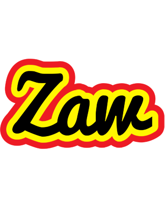 Zaw flaming logo