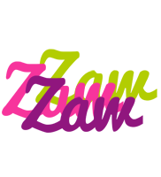 Zaw flowers logo