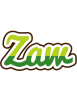 Zaw golfing logo