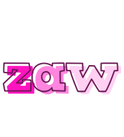 Zaw hello logo