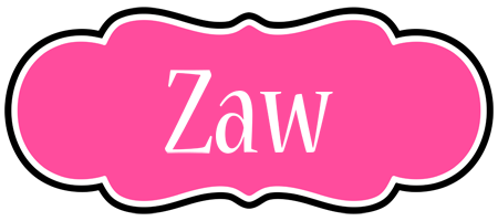 Zaw invitation logo