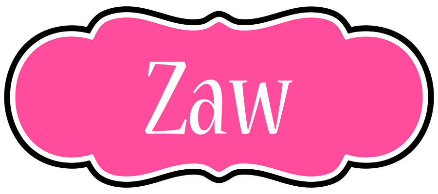 Zaw invitation logo