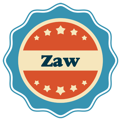 Zaw labels logo